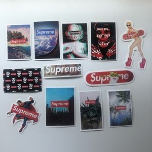 Supreme Stickers